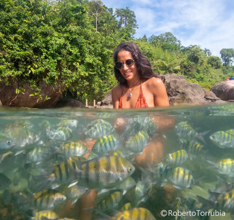 Piscina Natural do Cachadaço - Trindade, Paraty RJ - Foto: Roberto Torrubia