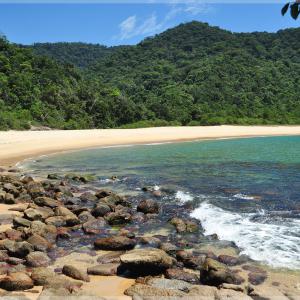 Praia Brava - Trindade - Paraty RJ - Foto: Roberto Torrubia